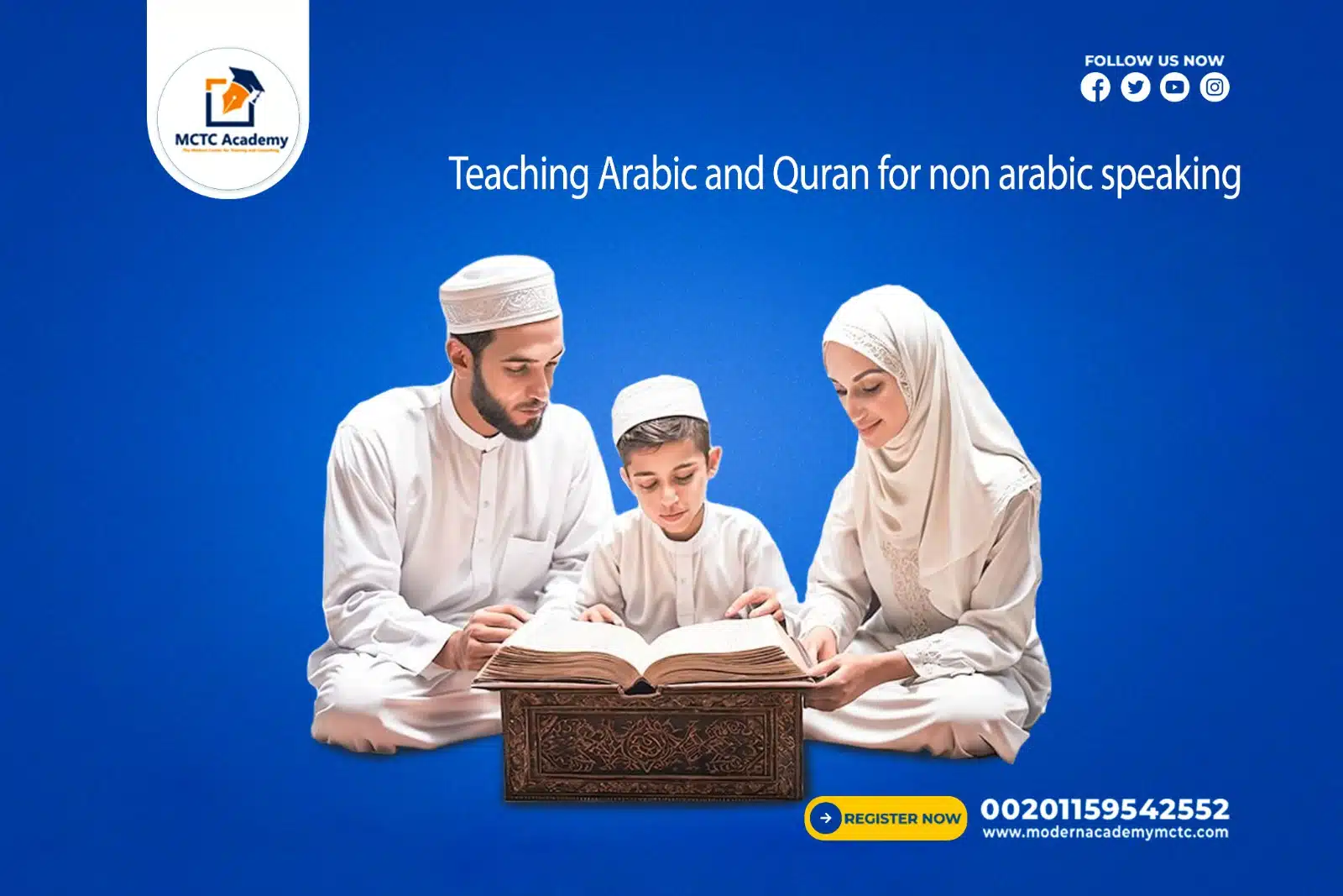 teaching arabic and quran for non arabic speaking